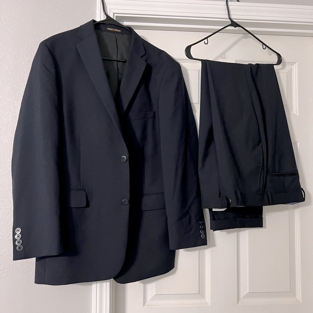 Men’s Navy Pierre Laurent Suit and Pant Set